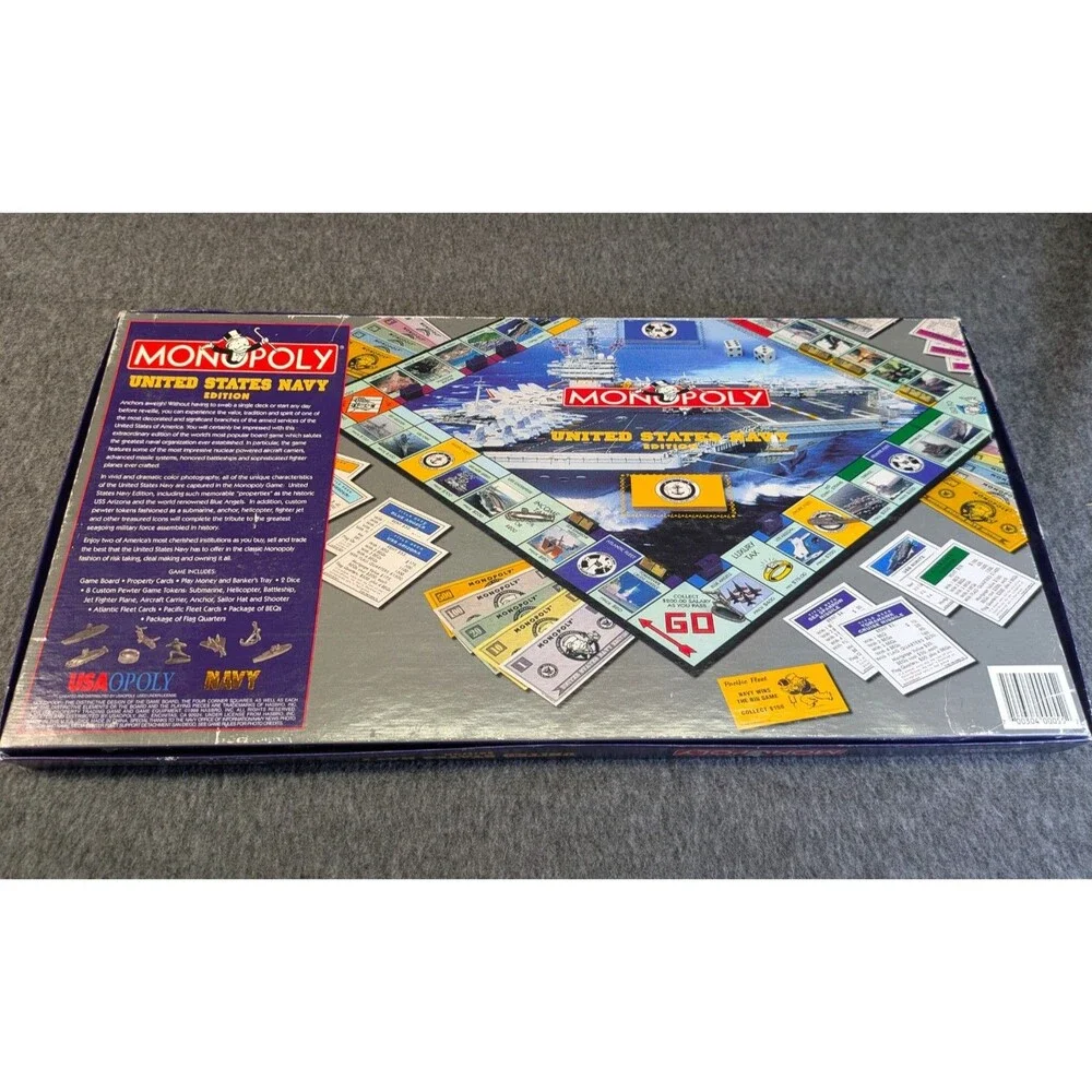 Parker Brothers 1998 monopoly
